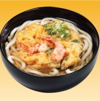 海老かき揚げうどん