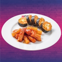 キムチチーズキンパとソトック