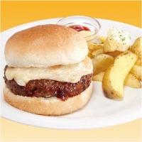 たっぷりチーズバーガー