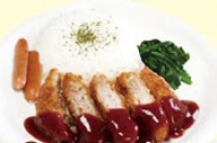 ソースカツプレート