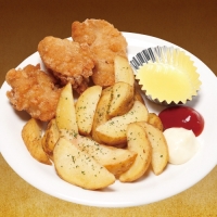 から揚げ&ポテト