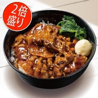 豚カルビ丼　2倍盛り