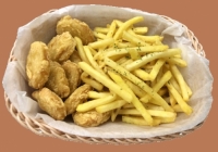 ポテトとナゲット メガサイズ