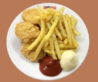 ポテトとナゲット