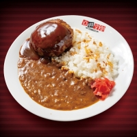 極厚ハンバーグカレー