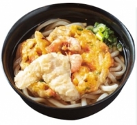 冷やし天ぷらうどん