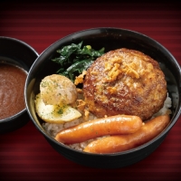 極厚ハンバーグ丼