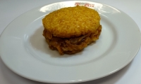 ライスバーガー焼肉