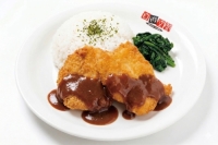 ●ソースチキンカツプレート