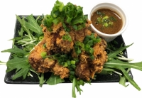 手作りからあげ4個 ねぎだくソース