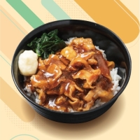 ディナー 濃厚豚ニンニク丼