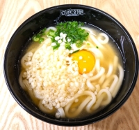 220円ランチ 月見うどん