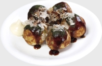 110円ランチ たこ焼き