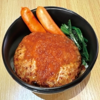 おろしハンバーグ丼