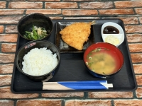 アジフライ定食