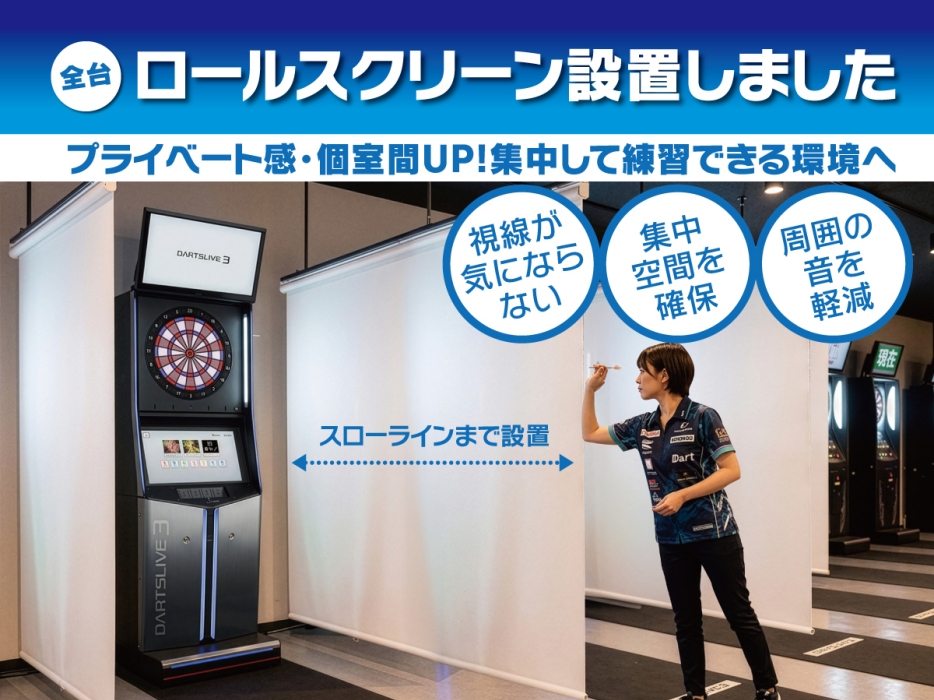 ロールスクリーン導入