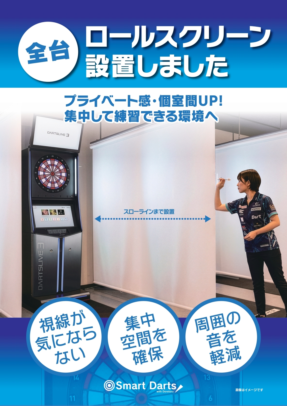 ロールスクリーン導入