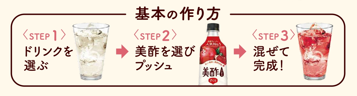 美酢（ミチョ）基本レシピ